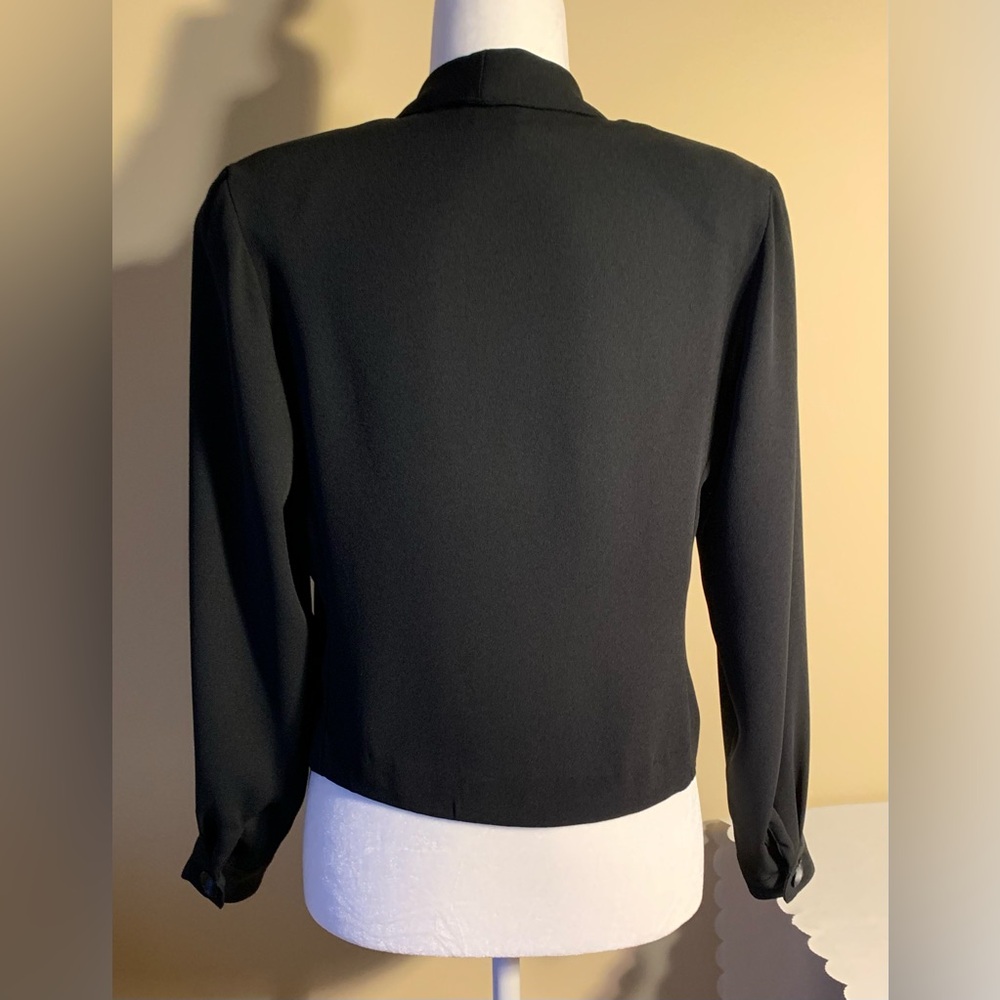 EUC Jacket/Blouse: Bolero-Style, Lightweight, Vintage Campus Casuals - Picture 2 of 14